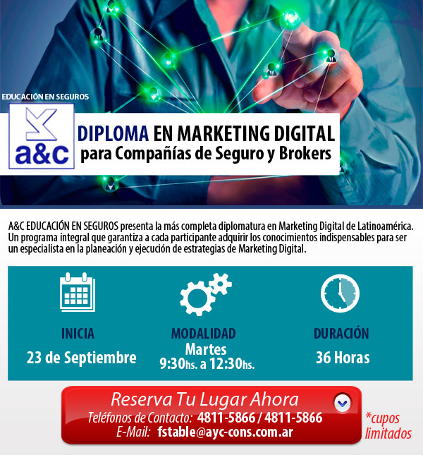 Diploma Marketing Digital Industria del Seguro