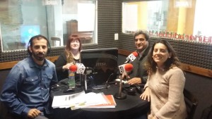 Sebastian Brizuela en la Radio